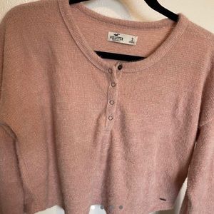 PINK HOLLISTER LONG SLEEVE